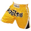 FIGHTERS - Muay Thai Shorts / Gelb / Small