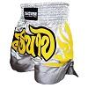 FIGHTERS - Muay Thai Shorts / Silber-Grau / Small