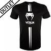 Venum - T-Shirt / Logos / Schwarz-Weiss / Small