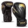 Venum - Boxhandschuhe / Impact / Schwarz-Gold/ 10 Oz