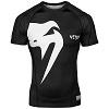 Venum - Rashguard / Giant / Short Sleeves / Schwarz / Medium