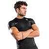 Venum - Rashguard / Tempest 2.0 / Short Sleeve / Nero-Grigio