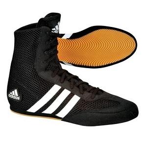 Adidas - Scarpe da boxe / Box Hog / Nero / EU Gr&ouml;sse 41 1/3