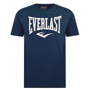 Everlast - T-Shirt / Geo Print / Blu / Small