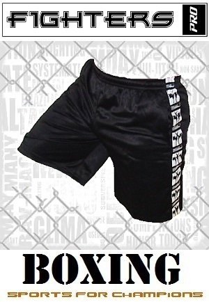 FIGHT-FIT - Shorts de fitness / Noir / Large