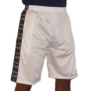 FIGHT-FIT - Pantaloncini da fitness / Bianco / Medium