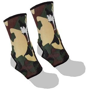 FIGHTERS - Supporti per caviglia / Non imbottito / Camo-Verde / Large