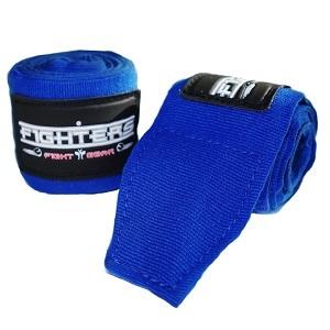 FIGHTERS - Boxing Wraps / 450 cm / Non-Elastic / Blue