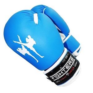 FIGHTERS - Kinder Boxhandschuhe / Attack / 6 oz / Blau