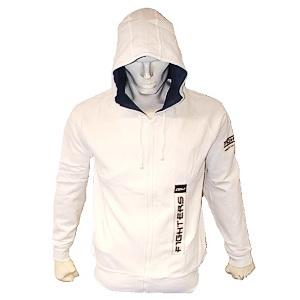 FIGHTERS - Felpa con cappuccio / Striker / Bianco / Medium