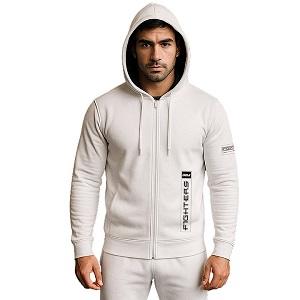 FIGHTERS - Felpa con cappuccio / Striker / Bianco / Medium