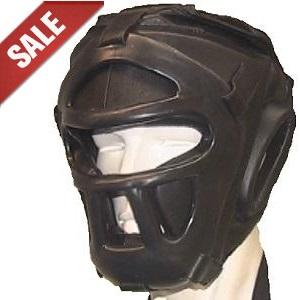 FIGHTERS - Casco Box con Griglia / Double Protect / Nero / Small
