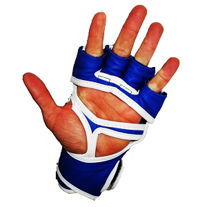 FIGHTERS - MMA Gloves / Elite / Blue / Small