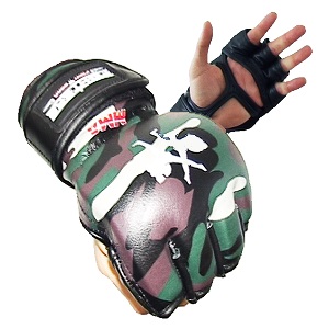 FIGHTERS - MMA Gloves / Elite / Camo / Small