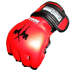 FIGHTERS - Guanti MMA / Elite / Rosso / Medium