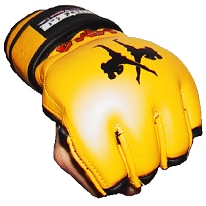 FIGHTERS - Guantes MMA / Elite / Amarillo / Small