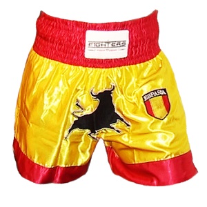 FIGHTERS - Muay Thai Shorts / Spanien / Small