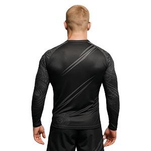FIGHTERS - Rash Guard / Tribal / Nero / Large