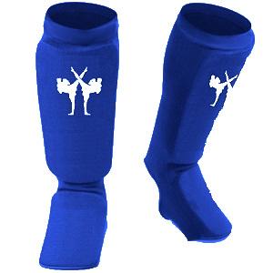 FIGHTERS - Shin guard / Combat / Blue / Small