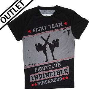 FIGHTERS - T-Shirt / Fight Team Invincible / Nero / Large