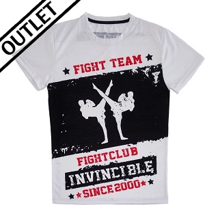 FIGHTERS - T-Shirt / Fight Team Invincible / Bianco / Large