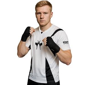FIGHTERS - Camicia da kickboxing / Competition / Bianco / XS