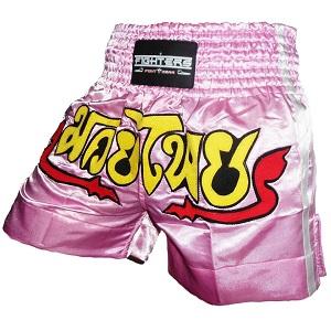 FIGHTERS - Pantaloncini Muay Thai / Rosa / Large