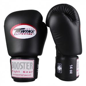 Twins - Boxhandschuhe / BG-5 / Schwarz / 12 oz