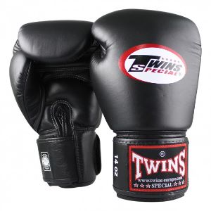 Twins - Boxing Gloves / BG-N / Black / 10 oz