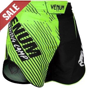 Venum - Fightshorts MMA Shorts / Training Camp 2.0 / Schwarz-Neo / Large