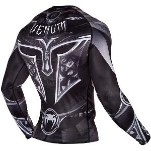 Venum - Rashguard / Gladiator 3.0 / Mangas Largas / Negro / Medium