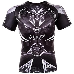 Venum - Rashguard / Gladiator 3.0 / Short Sleeve / Black / Medium