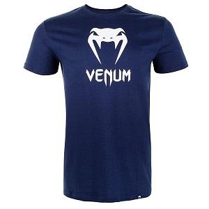 Venum - T-Shirt / Classic / Blau-Weiss / XL