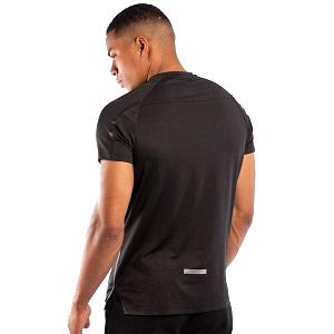 Venum - T-Shirt / Classic Dry Tech / Schwarz-Weiss / Medium