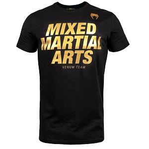 Venum - T-Shirt / MMA VT / Nero-Oro / Large