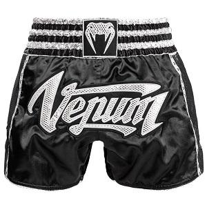 Venum - Muay Thai Shorts / Absolute 2.0 / Schwarz-Silver / Medium