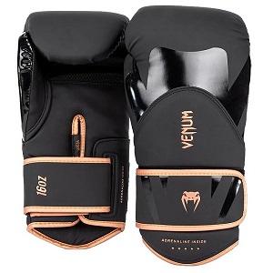 Venum - Guantoni da Boxe / Challenger 4.0 / Nero-Bronzo / 10 oz