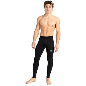 Venum - Pantaloni a compressione / Contender / Nero-Bianco / Small