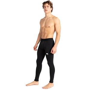 Venum - Pantaloni a compressione / Contender / Nero-Bianco / Small