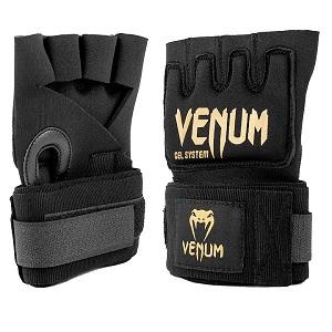 Venum - Guantes inferiores GEL / Kontact / Negro-Oro / XS