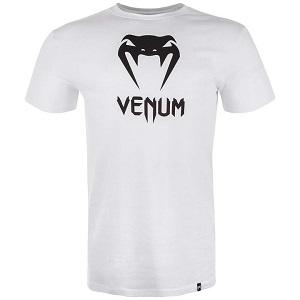 Venum - Camiseta / Classic / Blanco-Negro / XL