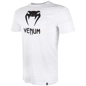 Venum - Camiseta / Classic / Blanco-Negro / XL