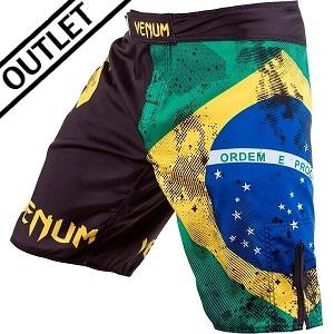 Venum - Fightshorts MMA Shorts / Brazilian Flag / Schwarz / XS