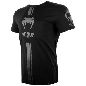 Venum - T-Shirt Logos / Nero-Nero / Small