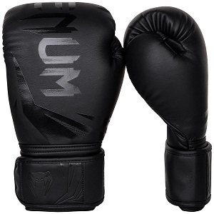 Venum - Guantoni da Boxe / Challenger 3.0 / Nero-Nero / 12 oz