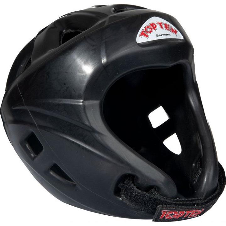 TOP TEN - Casco de Boxeo / Negro / Small